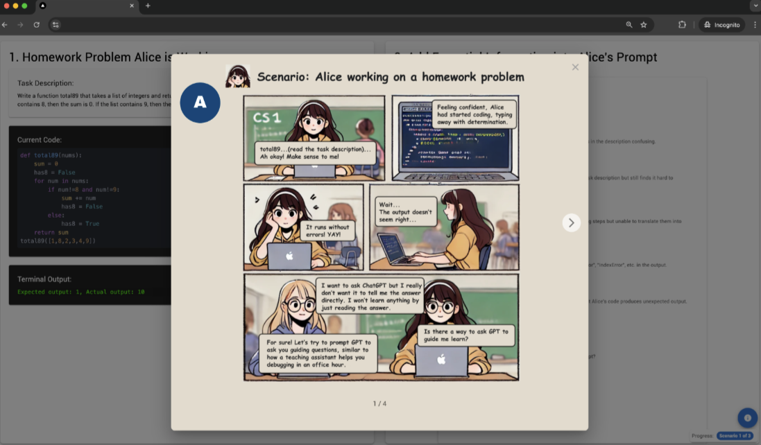 Pedagogical prompting paper teaser